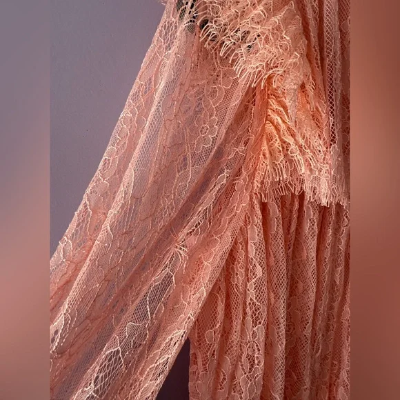 Alice + Olivia Joanie Tiered Ruffle Button-Down Dress - Picture 6 of 16